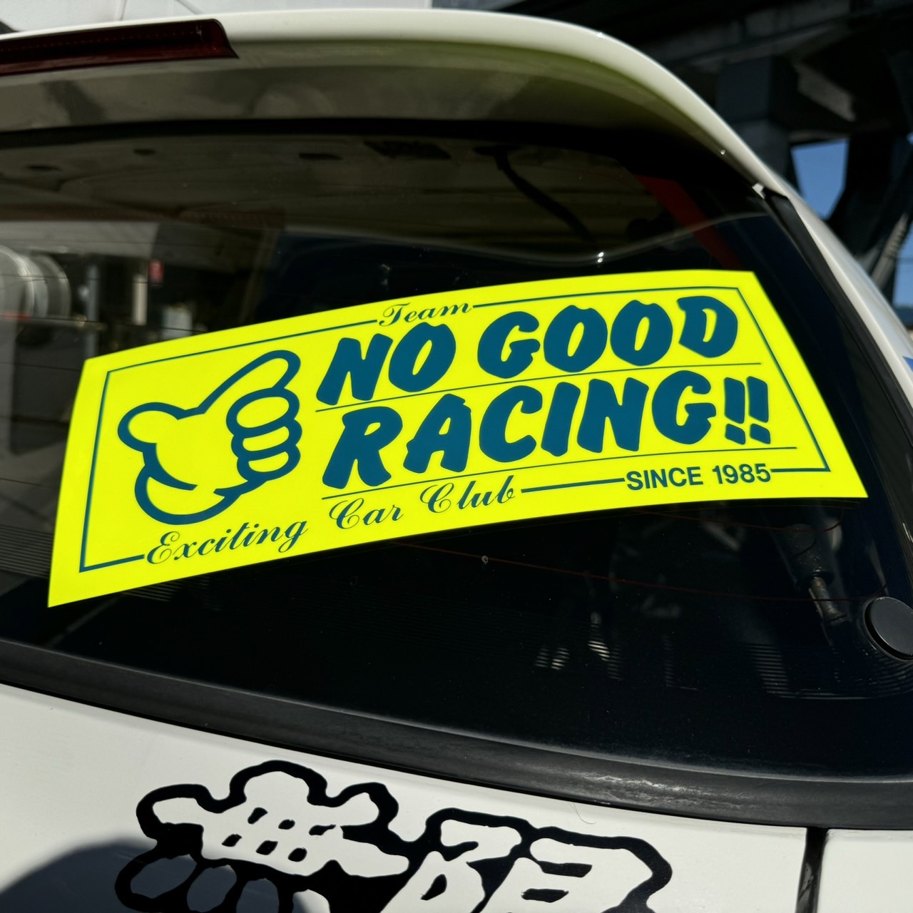 NOGOOD RACINGステッカー（ 蛍光 ）